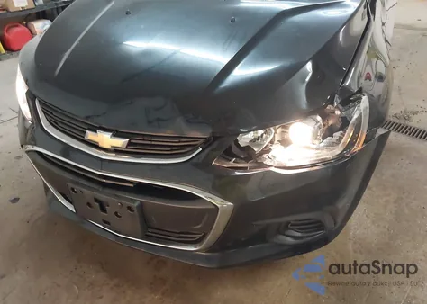 2017 Chevrolet Sonic Ls Auto из США, поврежденный, VIN 1G1JB5SHXH4151794